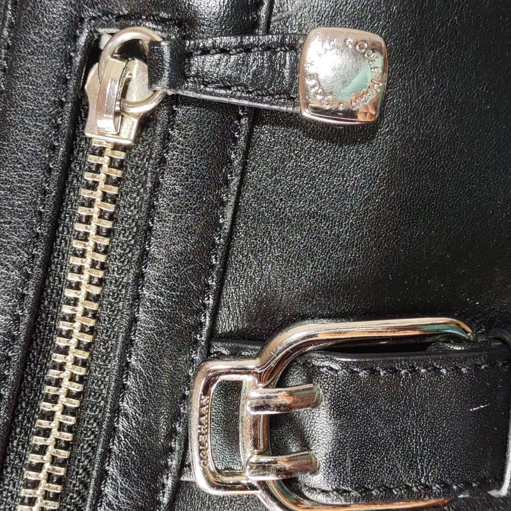 Cole Haan "Alexa" Leather Shopper Bag - Picture 7 of 13